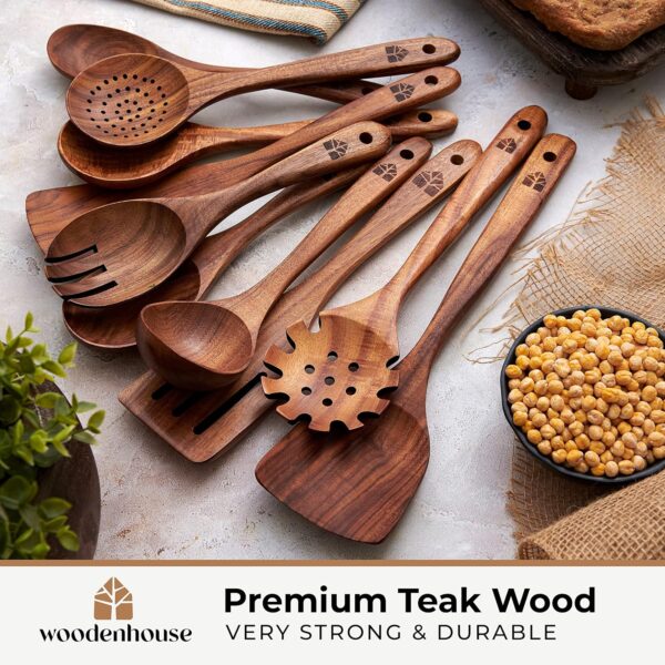 Wooden Spoons for Cooking - Image 4