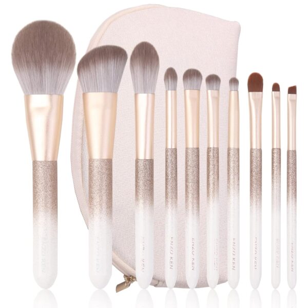 Natural Hair Makeup Brush Set