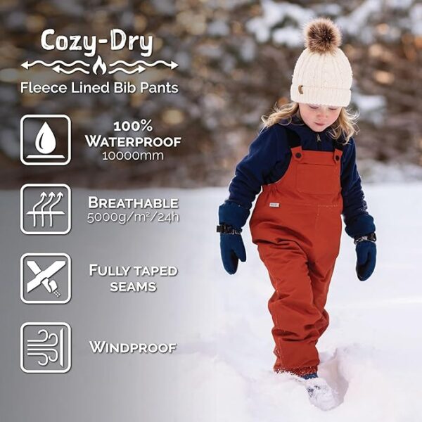 JAN & JUL Waterproof Snow Bib Pants - Image 2